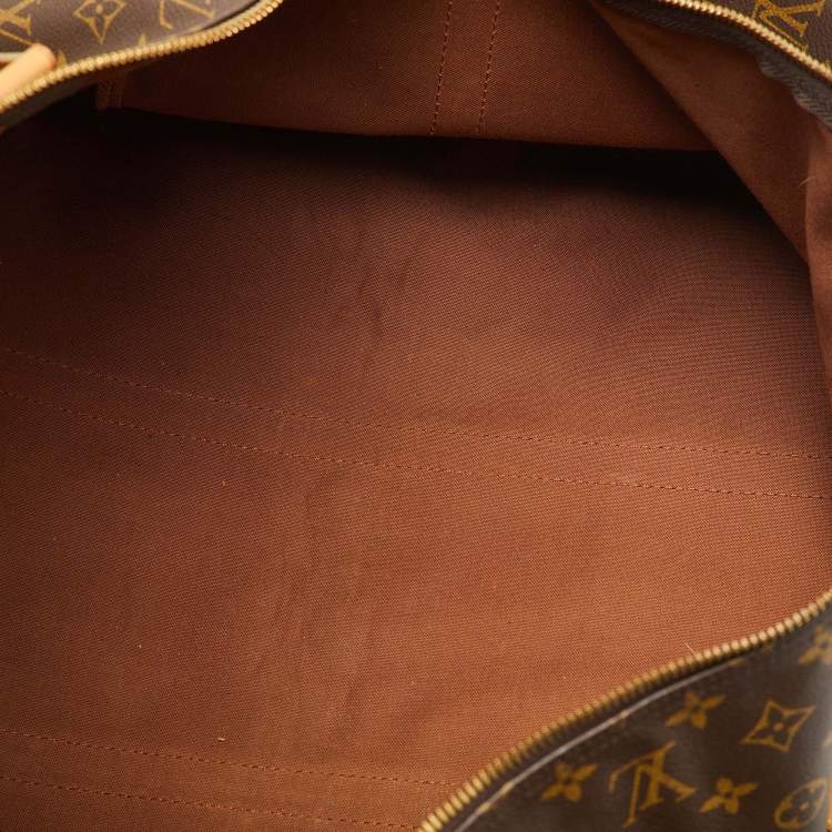 Pre Owned Louis Vuitton Monogram Canvas Keepall Bandoulière 60 Bag