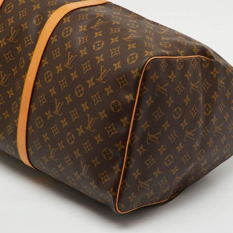 Pre Owned Louis Vuitton Monogram Canvas Keepall Bandoulière 60 Bag