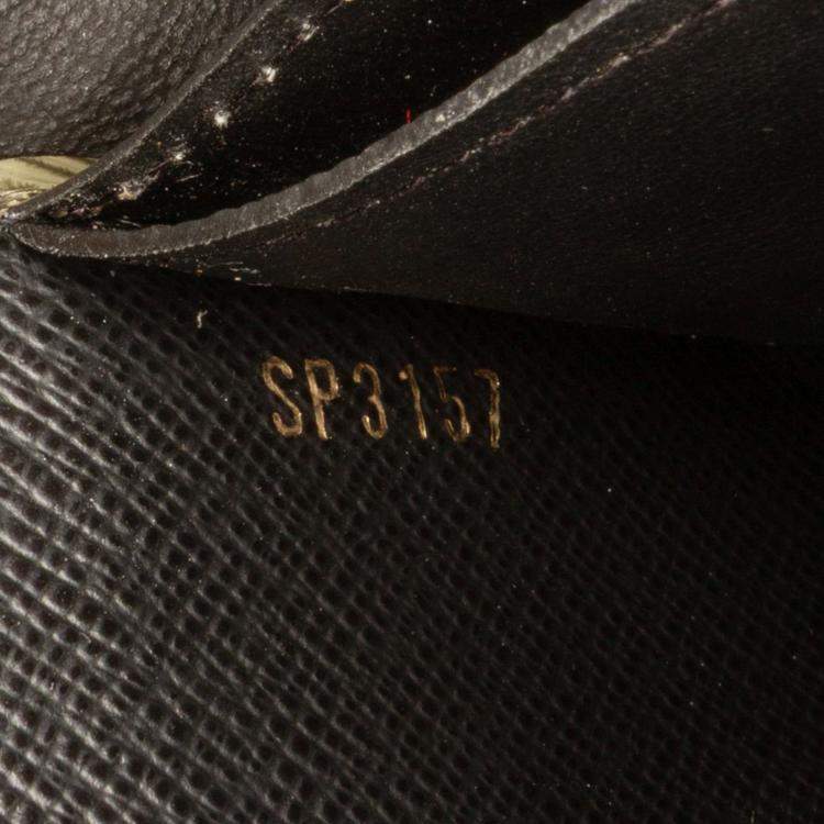 Pre Owned Louis Vuitton Brown Kansai Yamamoto Monogram and Epi Kabuki Twist Wallet on Chain