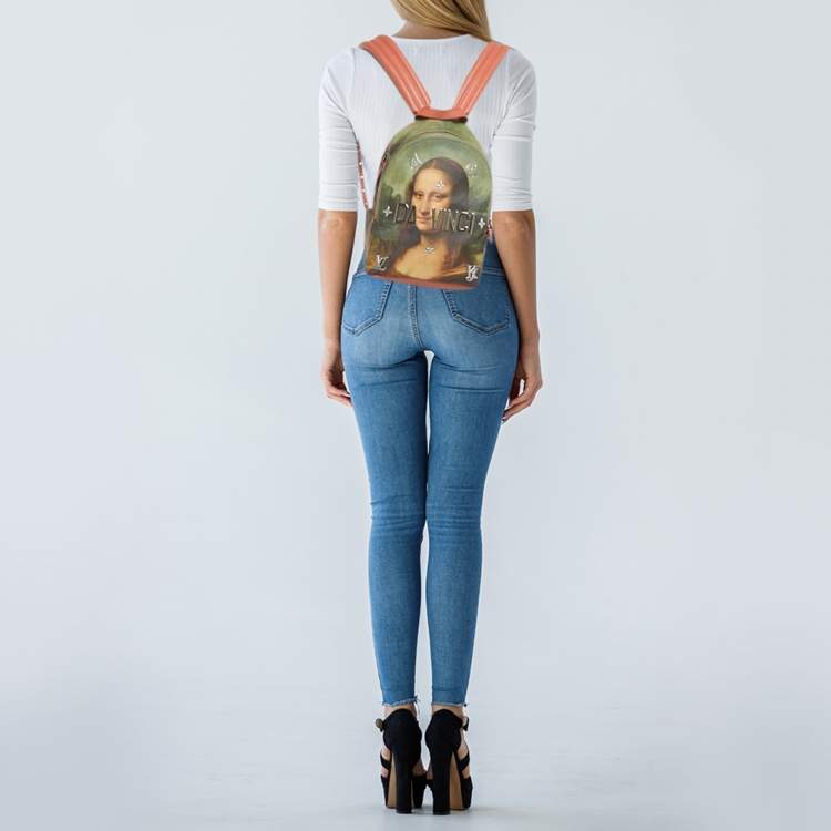 Pre Owned Louis Vuitton Masters Da Vinci Palm Springs Backpack