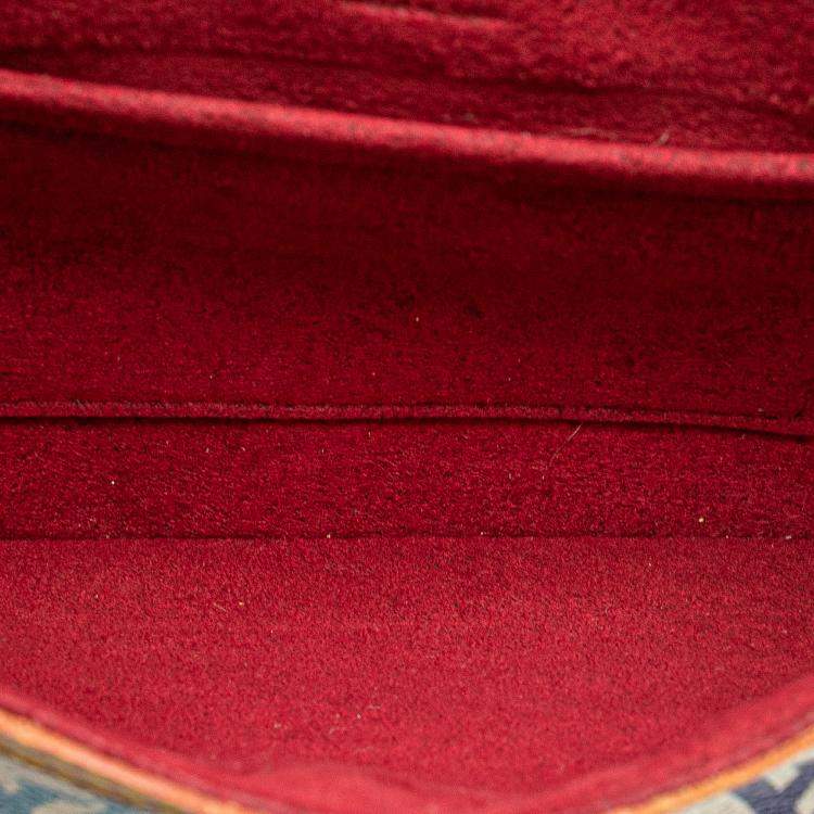 Pre Owned Louis Vuitton White Monogram Multicolore Leonor