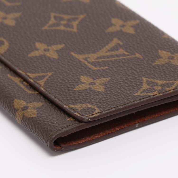Pre Owned Louis Vuitton Monogram Canvas Bill Flap Wallet