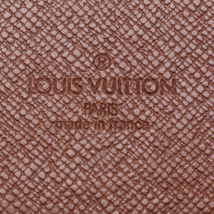 Pre Owned Louis Vuitton Monogram Canvas Bill Flap Wallet