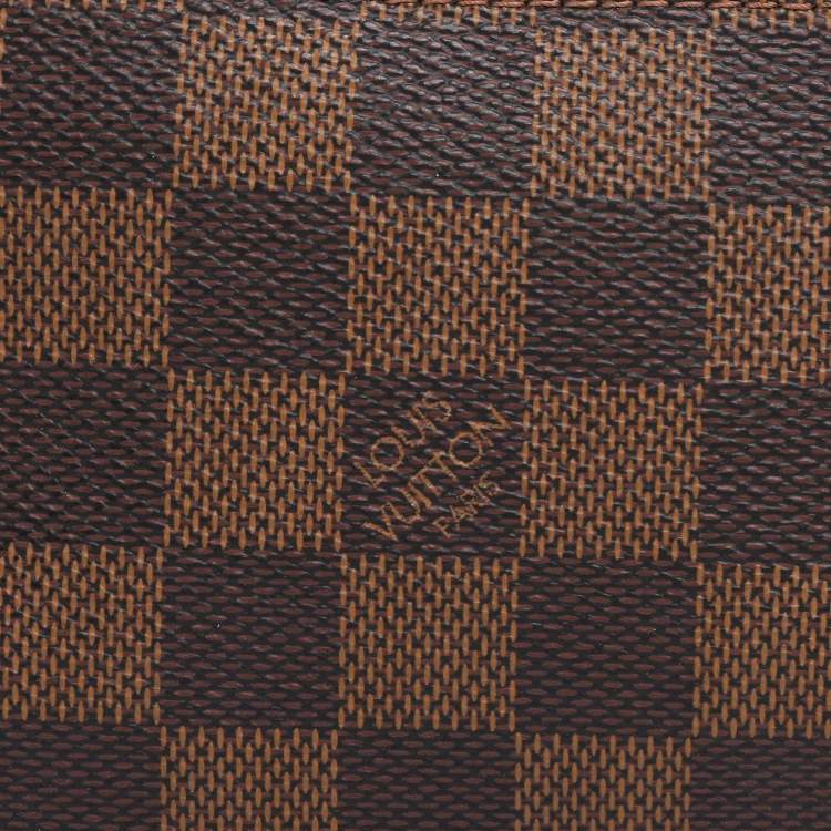 Pre Owned Louis Vuitton Damier Ebene Canvas Mini Pochette Accessoires Bag