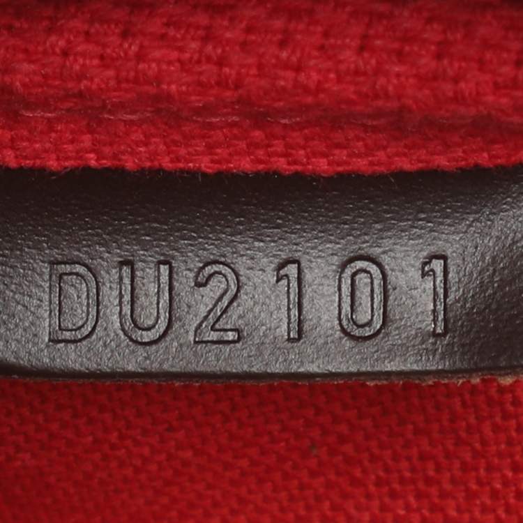 Pre Owned Louis Vuitton Damier Ebene Canvas Mini Pochette Accessoires Bag