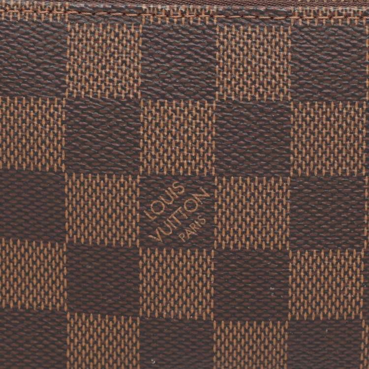 Pre Owned Louis Vuitton Damier Ebene Canvas Mini Pochette Accessoires Bag