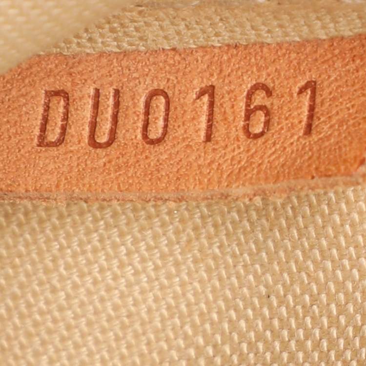 Pre Owned Louis Vuitton Damier Azur Canvas Mini Pochette Accessoires