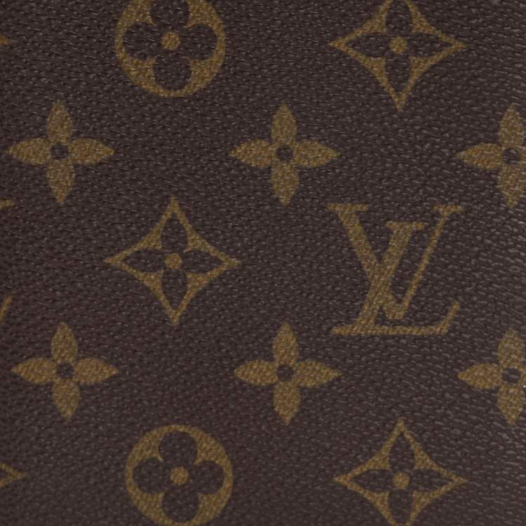 Pre Owned Louis Vuitton Monogram Canvas Bifold Long Wallet