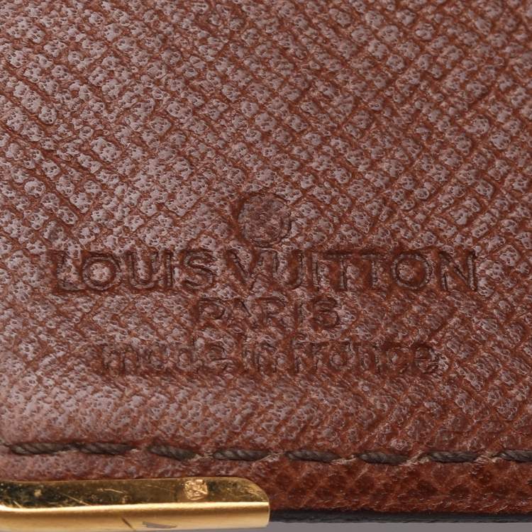 Pre Owned Louis Vuitton Monogram Canvas Bifold Long Wallet