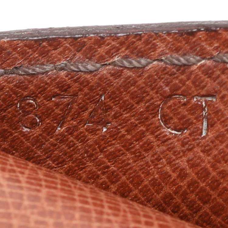 Pre Owned Louis Vuitton Monogram Canvas Bifold Long Wallet
