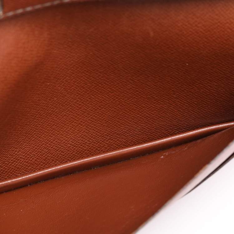 Pre Owned Louis Vuitton Monogram Canvas Bifold Long Wallet