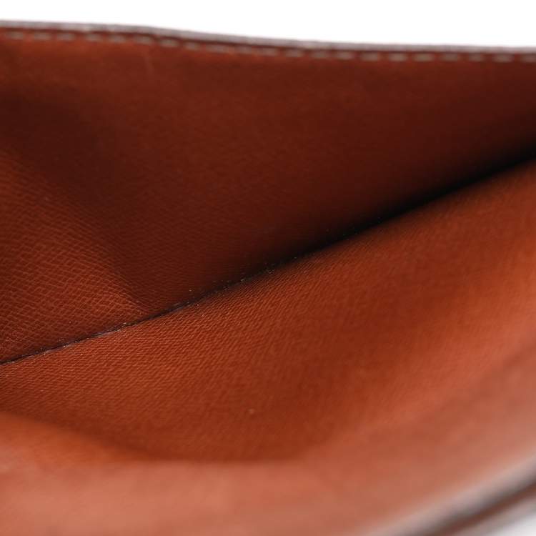 Pre Owned Louis Vuitton Monogram Canvas Bifold Long Wallet