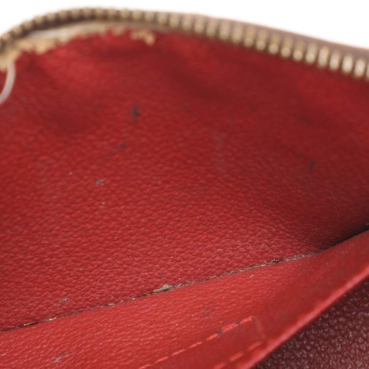 Pre Owned Louis Vuitton Damier Ebene Canvas Cosmetic Pouch