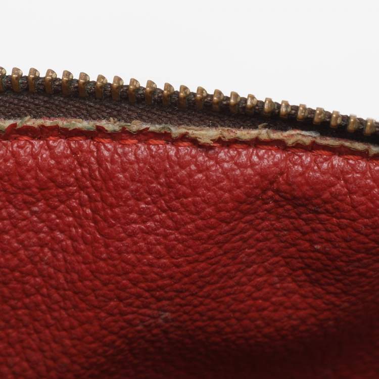 Pre Owned Louis Vuitton Damier Ebene Canvas Cosmetic Pouch