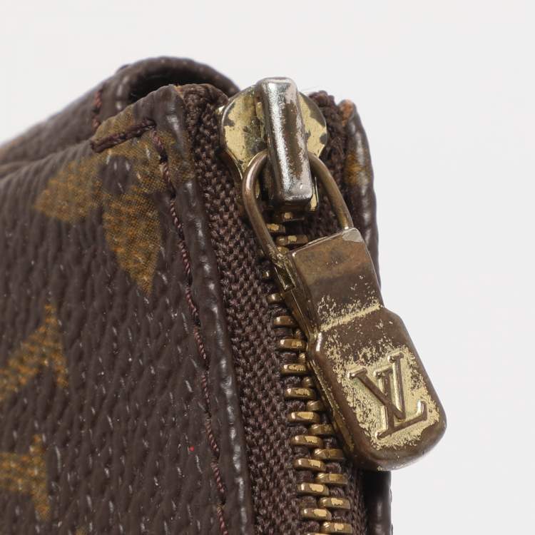 Pre Owned Louis Vuitton Monogram Canvas Pochette Accessoires