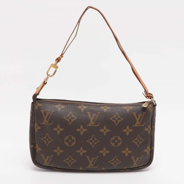 Pre Owned Louis Vuitton Monogram Canvas Pochette Accessoires