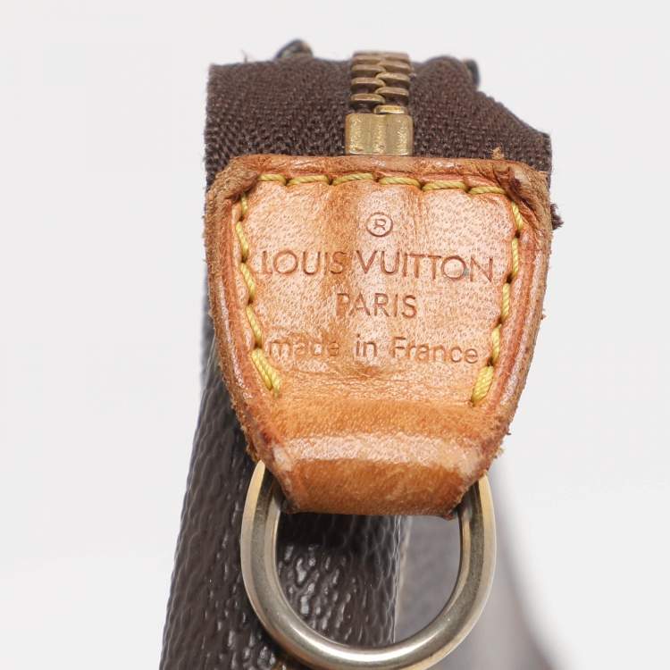 Pre Owned Louis Vuitton Monogram Canvas Pochette Accessoires