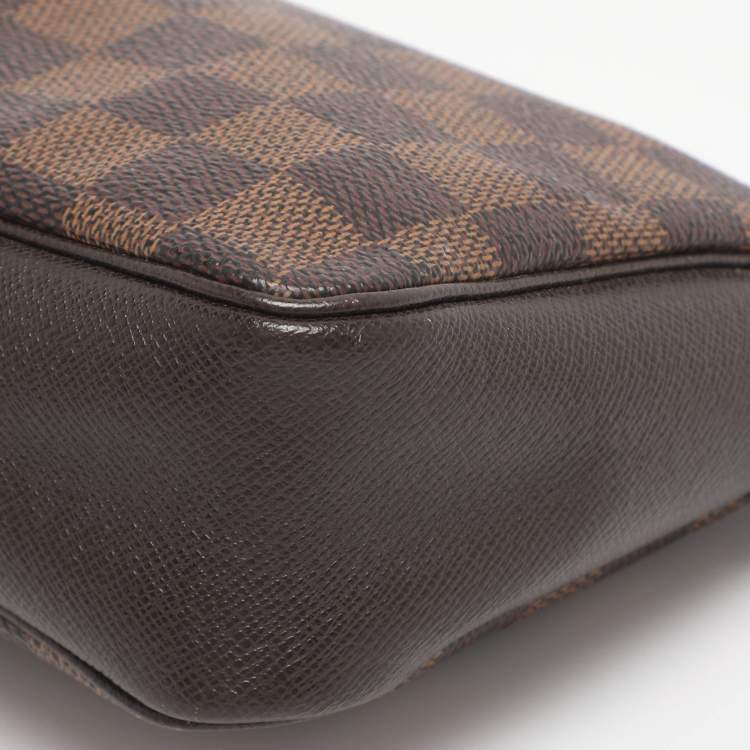 Pre Owned Louis Vuitton Damier Ebene Trousse Pochette Bag