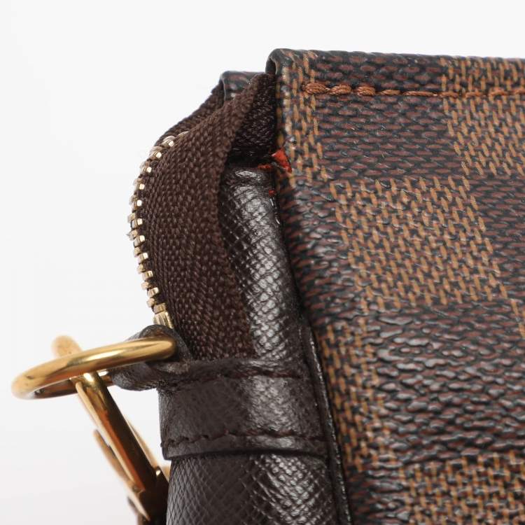 Pre Owned Louis Vuitton Damier Ebene Trousse Pochette Bag