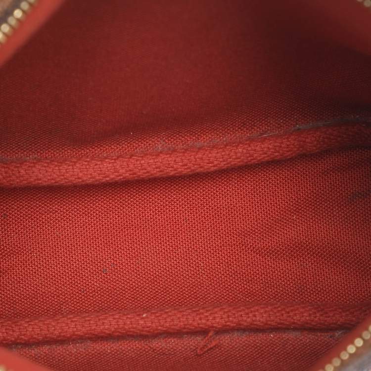 Pre Owned Louis Vuitton Damier Ebene Trousse Pochette Bag