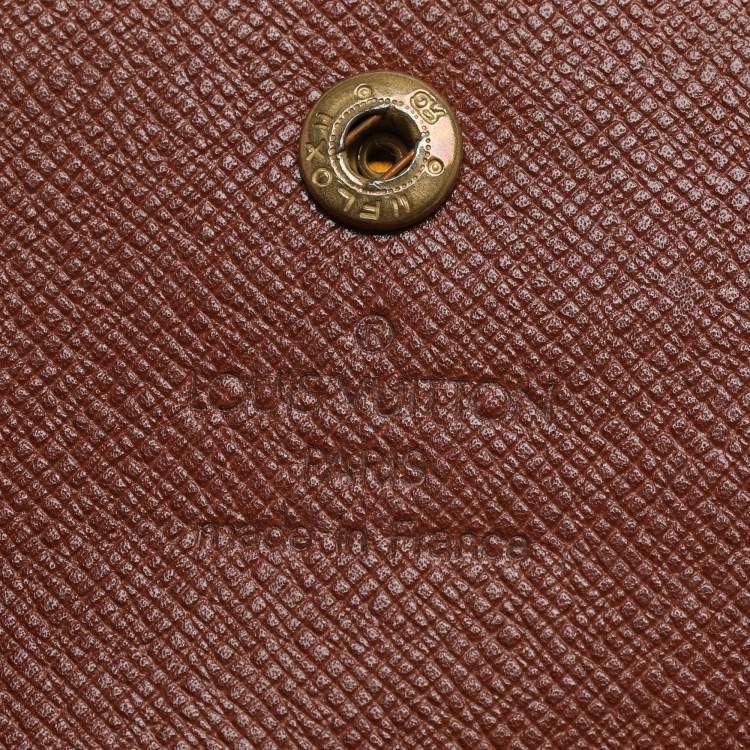 Pre Owned Louis Vuitton Monogram Canvas Porte-Monnaie Gousset Coin Purse