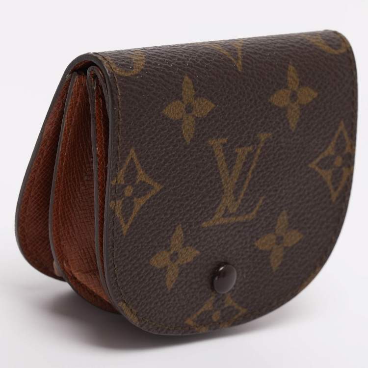 Pre Owned Louis Vuitton Monogram Canvas Porte-Monnaie Gousset Coin Purse