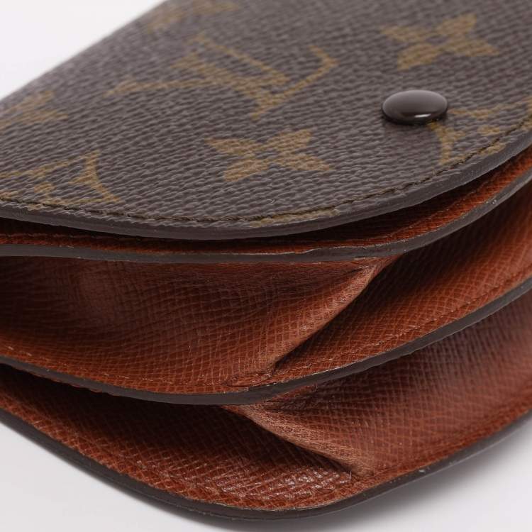 Pre Owned Louis Vuitton Monogram Canvas Porte-Monnaie Gousset Coin Purse