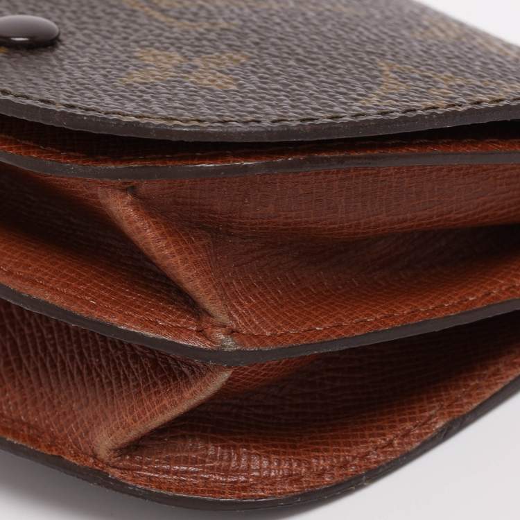 Pre Owned Louis Vuitton Monogram Canvas Porte-Monnaie Gousset Coin Purse