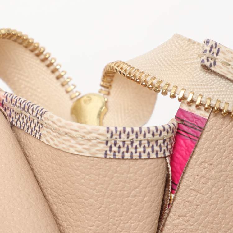 Pre Owned Louis Vuitton Damier Azur Canvas Summer Trunk Toiletry Pouch