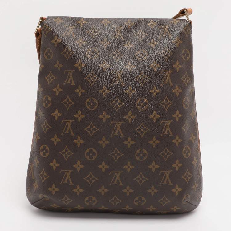 Pre Owned Louis Vuitton Monogram Canvas Musette Salsa GM Bag