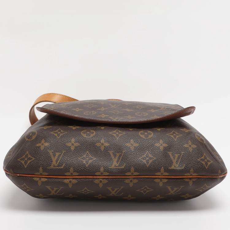 Pre Owned Louis Vuitton Monogram Canvas Musette Salsa GM Bag