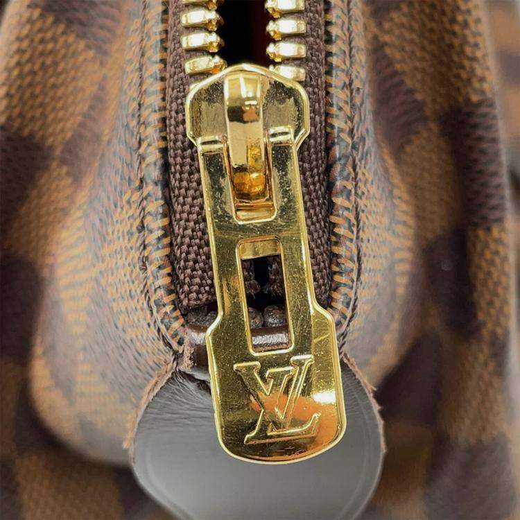 Pre Owned Louis Vuitton Verona Red Damier Ebene Canvas Size PM