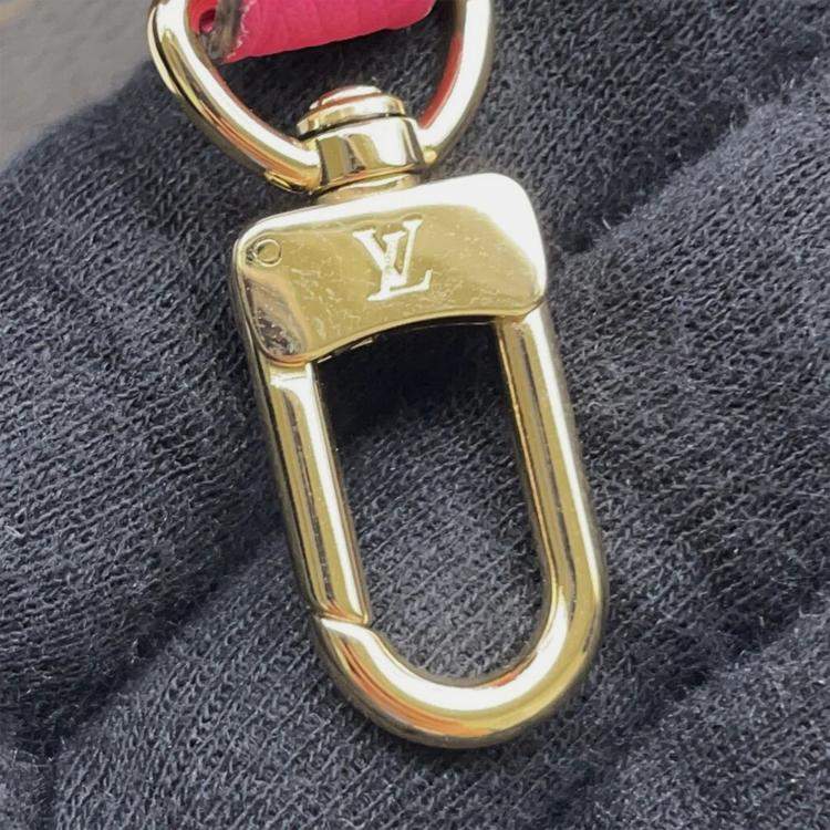 Pre Owned Louis Vuitton Neverfull Inside Out Rose Buffalo Pondichery Leather Monogram BB Handbag