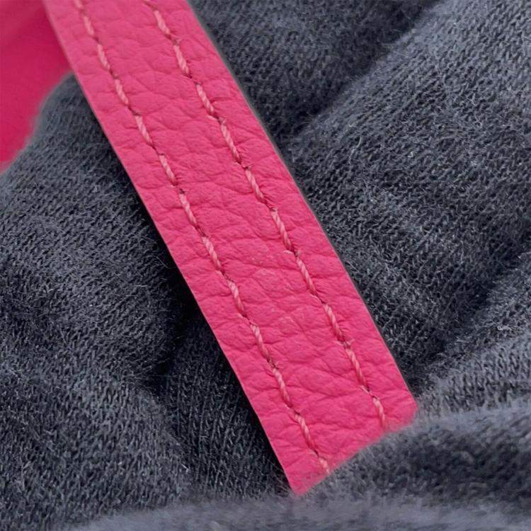 Pre Owned Louis Vuitton Neverfull Inside Out Rose Buffalo Pondichery Leather Monogram BB Handbag