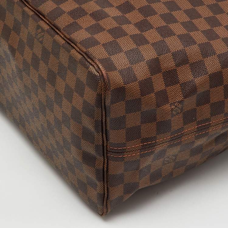 Pre Owned Louis Vuitton Damier Ebene Canvas Neverfull GM Bag