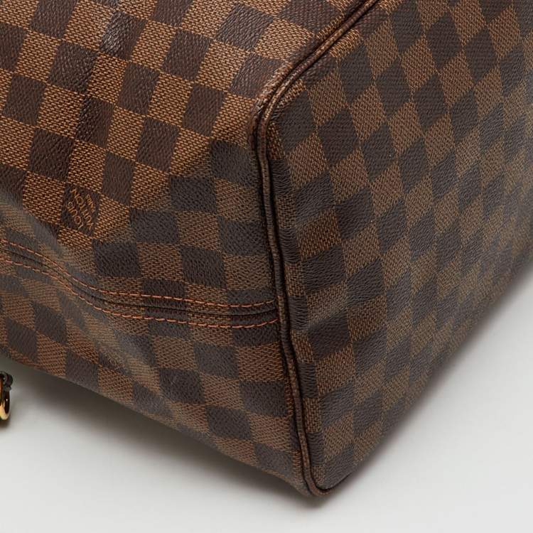 Pre Owned Louis Vuitton Damier Ebene Canvas Neverfull GM Bag