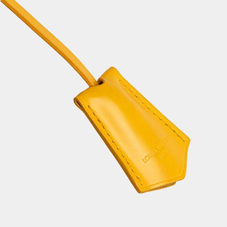 Pre Owned Louis Vuitton Yellow Epi Alma BB