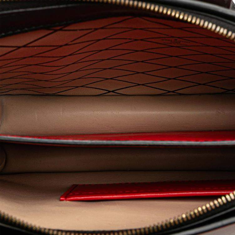 Pre Owned Louis Vuitton Red Epi Trunk Clutch