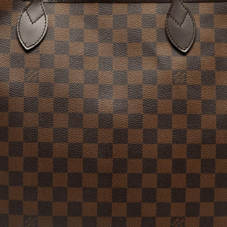 Pre Owned Louis Vuitton Damier Ebene Canvas Neverfull GM Bag