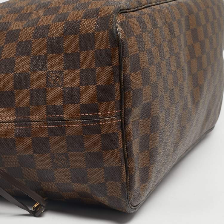 Pre Owned Louis Vuitton Damier Ebene Canvas Neverfull GM Bag