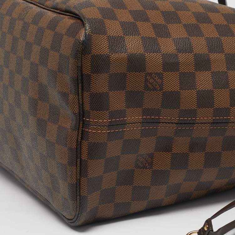 Pre Owned Louis Vuitton Damier Ebene Canvas Neverfull GM Bag