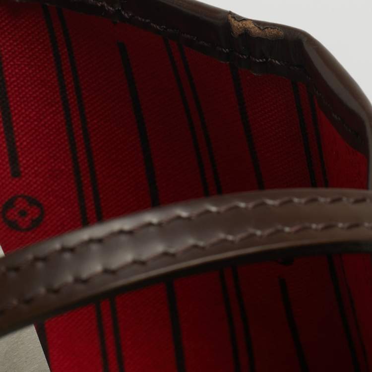 Pre Owned Louis Vuitton Damier Ebene Canvas Neverfull GM Bag