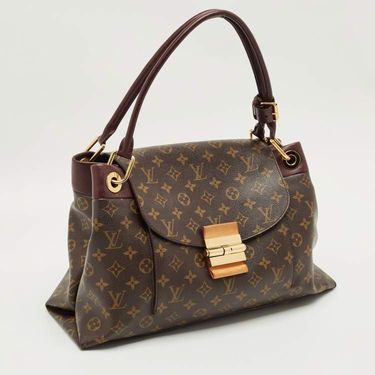 Pre Owned Louis Vuitton Aurore Monogram Canvas Olympe Bag