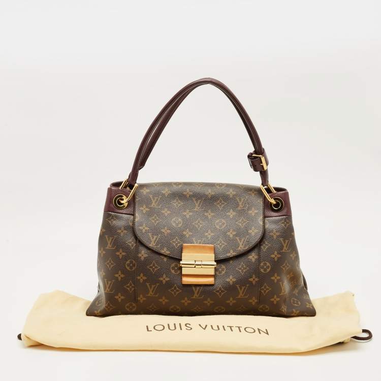 Pre Owned Louis Vuitton Aurore Monogram Canvas Olympe Bag