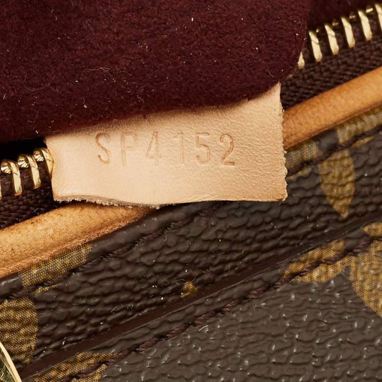 Pre Owned Louis Vuitton Aurore Monogram Canvas Olympe Bag