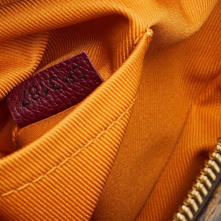 Pre Owned Louis Vuitton Aurore Monogram Canvas Manhattan NM Bag