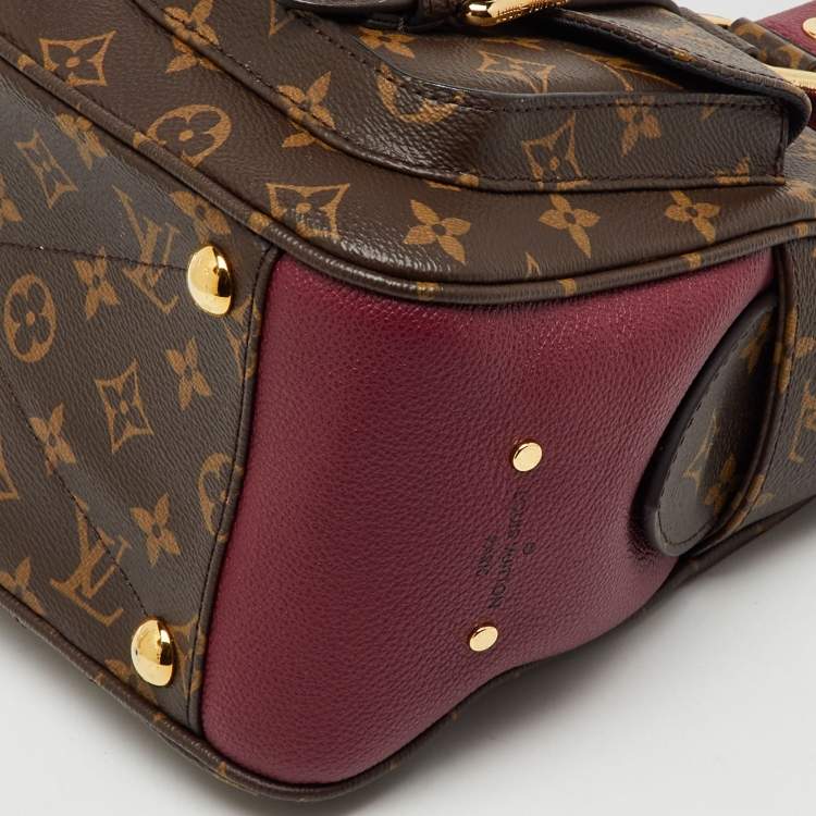 Pre Owned Louis Vuitton Aurore Monogram Canvas Manhattan NM Bag