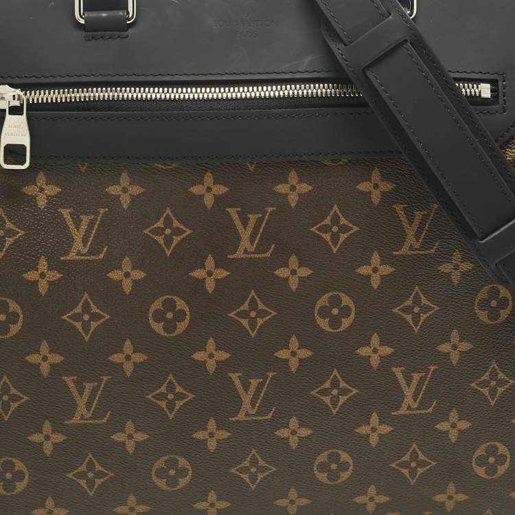 Pre Owned Louis Vuitton Monogram Macassar Canvas Porte-Documents Jour Bag