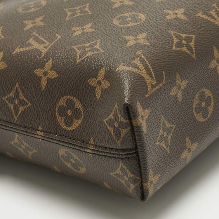 Pre Owned Louis Vuitton Monogram Macassar Canvas Porte-Documents Jour Bag
