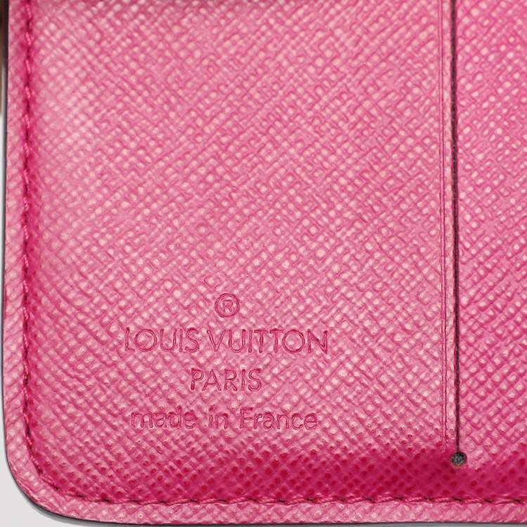 Pre Owned محفظة لوي فيتون محدودة الإصدار كانفاس مثقبة مونوجرامية
